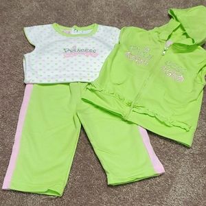 New 3 pc Princess outfit